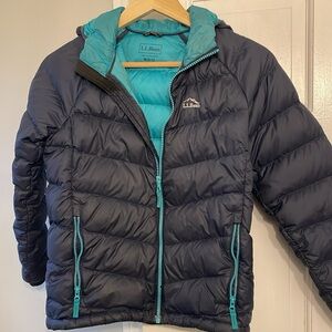 LLBean kids 650 down jacket